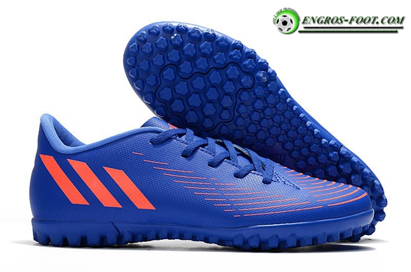 Adidas Chaussures de Foot Predator Edge4 TF Bleu