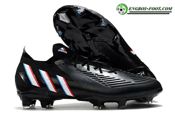 Adidas Chaussures de Foot Predator Edge.1 Low FG Noir