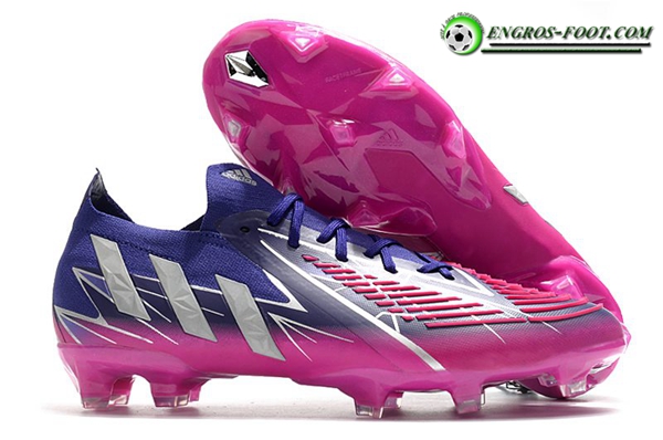 Adidas Chaussures de Foot Predator Edge.1 Low FG Pourpre