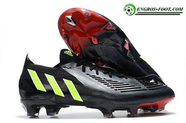 Adidas Chaussures de Foot Predator Edge.1 Low FG Noir