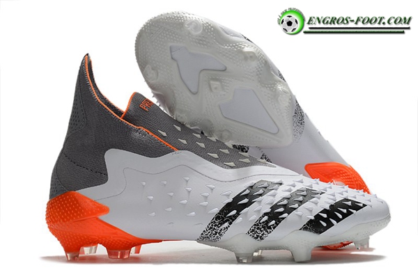 Adidas Chaussures de Foot Predator Freak + FG Gris