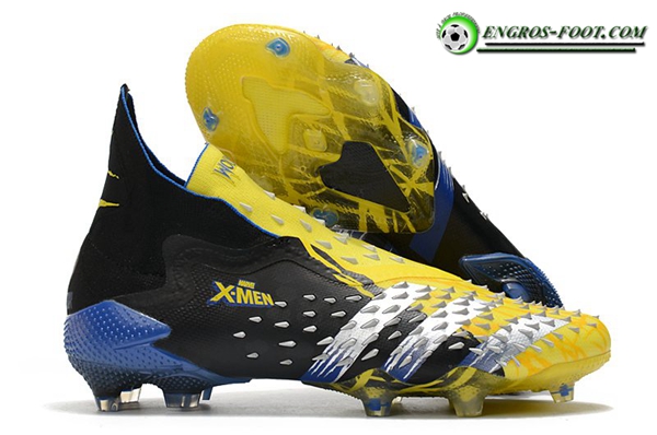 Adidas Chaussures de Foot Predator Freak + FG Jaune