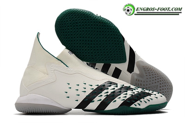 Adidas Chaussures de Foot Predator Freak + IC Blanc