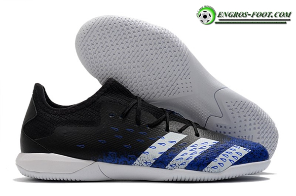 Adidas Chaussures de Foot Predator Freak .1 Low IC Noir/Bleu