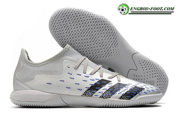 Adidas Chaussures de Foot Predator Freak .1 Low IC Gris