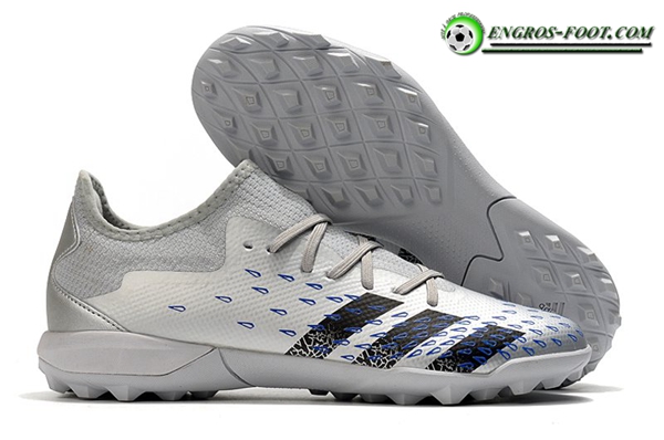 Adidas Chaussures de Foot Predator Freak .3 Low TF Gris