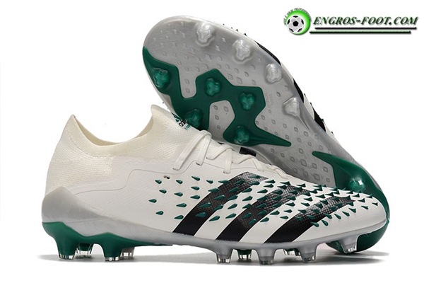 Adidas Chaussures de Foot Predator Freak .1 Low FG Blanc