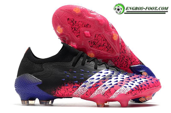 Adidas Chaussures de Foot Predator Freak .1 Low FG Rose/Noir