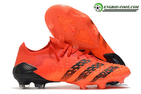 Adidas Chaussures de Foot Predator Freak .1 Low FG Orange