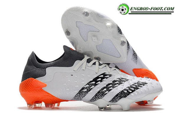 Adidas Chaussures de Foot Predator Freak .1 Low FG Blanc