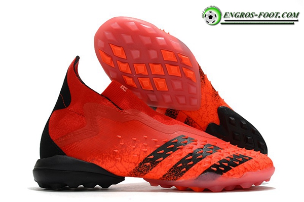 Adidas Chaussures de Foot Predator Freak + TF Rouge