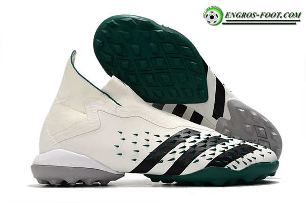 Adidas Chaussures de Foot Predator Freak + TF Blanc