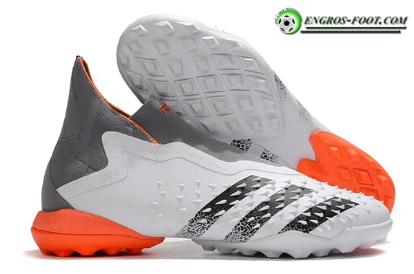 Adidas Chaussures de Foot Predator Freak + TF Blanc