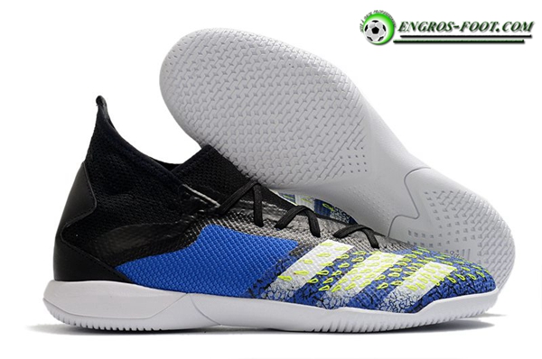 Adidas Chaussures de Foot Predator Freak .3 TF Bleu/Noir