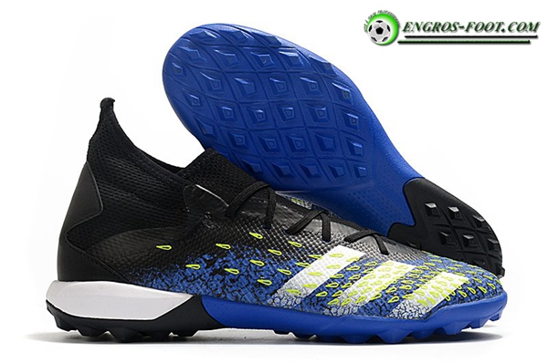 Adidas Chaussures de Foot Predator Freak .3 TF Noir/Bleu