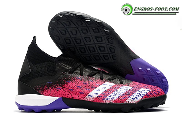 Adidas Chaussures de Foot Predator Freak .3 TF Noir/Rose