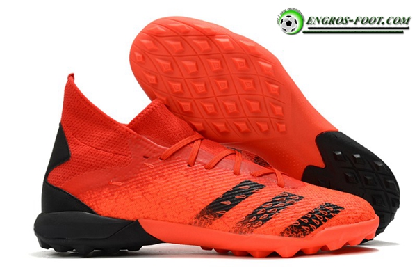 Adidas Chaussures de Foot Predator Freak .3 TF Rouge