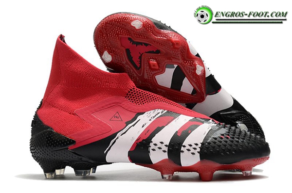 Adidas Chaussures de Foot Predator Mutator 20+ FG Rouge/Noir