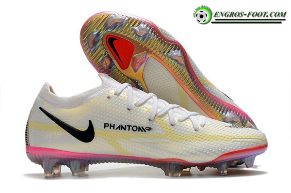 Nike Chaussures de Foot Phantom GT2 Elite FG Blanc