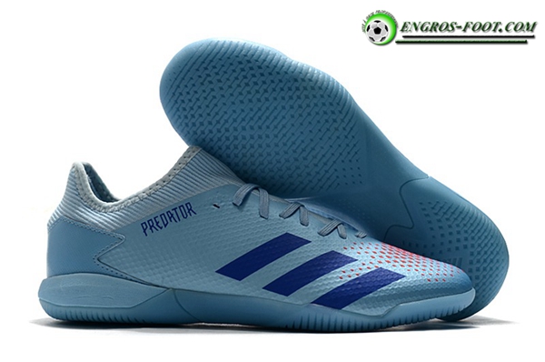 Adidas Chaussures de Foot Predator 20.3 L IC Bleu