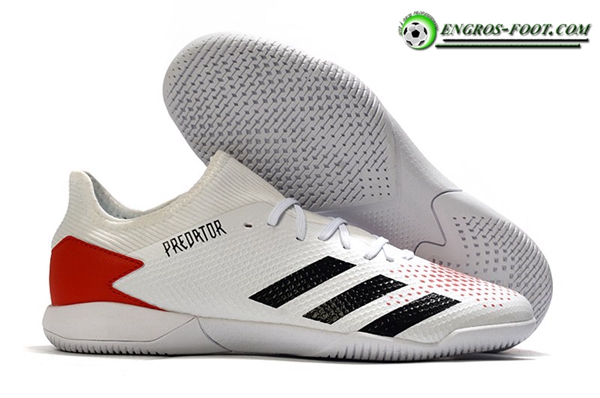 Adidas Chaussures de Foot Predator 20.3 L IC Blanc