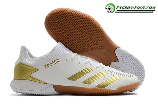 Adidas Chaussures de Foot Predator 20.3 L IC Blanc