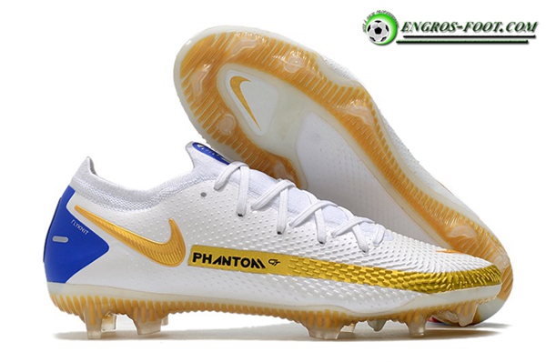 Nike Chaussures de Foot Phantom GT Elite FG Blanc