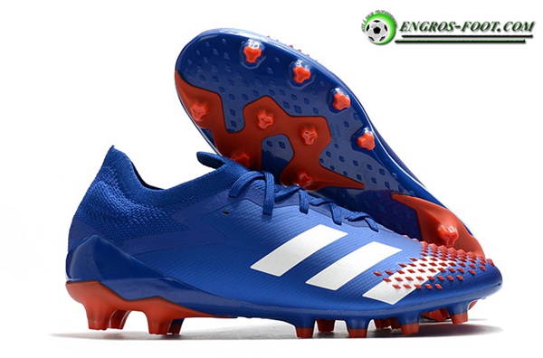 Adidas Chaussures de Foot Predator Mutator 20.1 Low AG Bleu