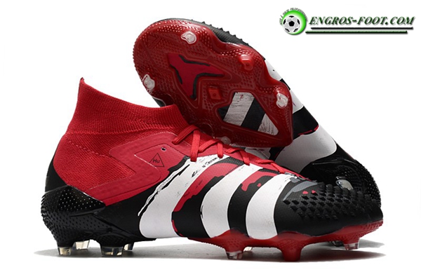 Adidas Chaussures de Foot Predator Mutator 20.1 FG Rouge/Noir