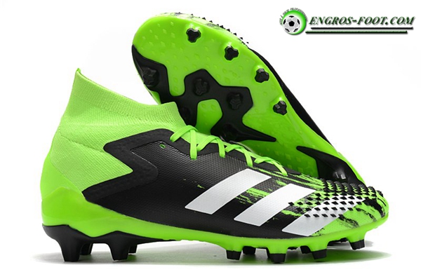 Adidas Chaussures de Foot Predator Mutator 20.1 AG Vert/Noir