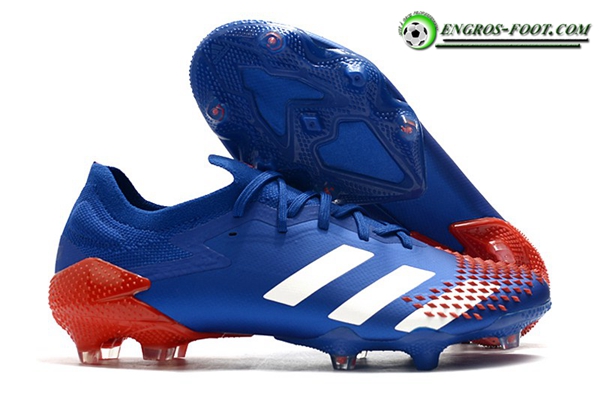 Adidas Chaussures de Foot Predator Mutator 20.1 Low FG Bleu