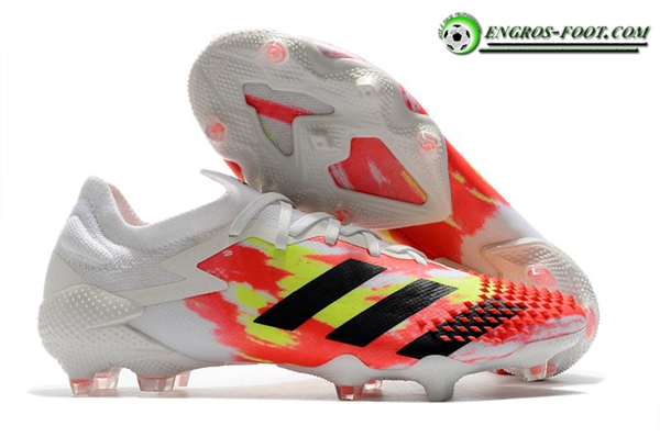 Adidas Chaussures de Foot Predator Mutator 20.1 Low FG Blanc