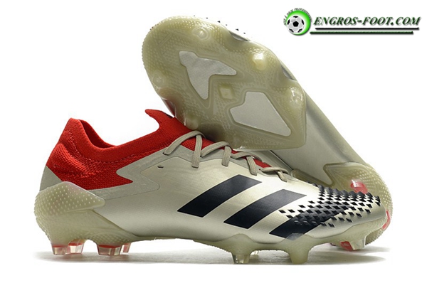 Adidas Chaussures de Foot Predator Mutator 20.1 Low FG Doré