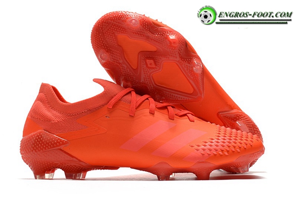 Adidas Chaussures de Foot Predator Mutator 20.1 Low FG Rouge