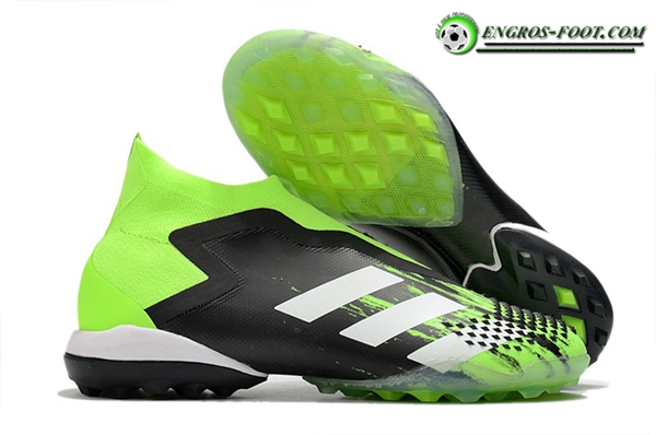 Adidas Chaussures de Foot Preator Mutator 20+ TF Vert/Noir