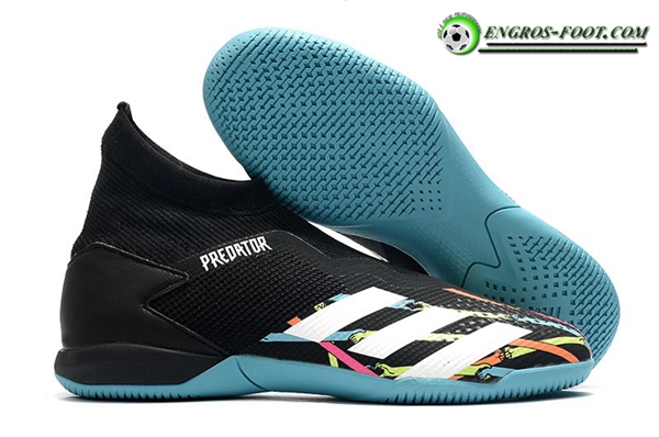 Adidas Chaussures de Foot PREDATOR 20.3 Laceless IN Noir