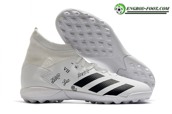 Adidas Chaussures de Foot PREDATOR 20.3 TF Blanc