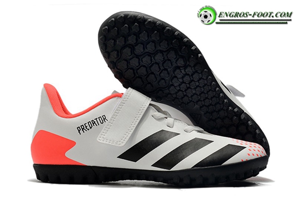 Adidas Chaussures de Foot Predator 20.4 TF Blanc