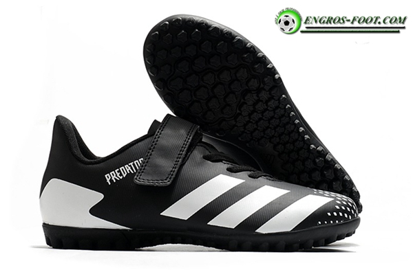 Adidas Chaussures de Foot Predator 20.4 TF Noir/Blanc