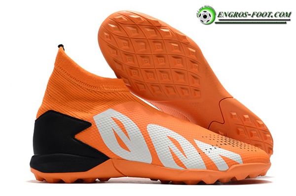 Adidas Chaussures de Foot Predator 20.3 Laceless TF Orange