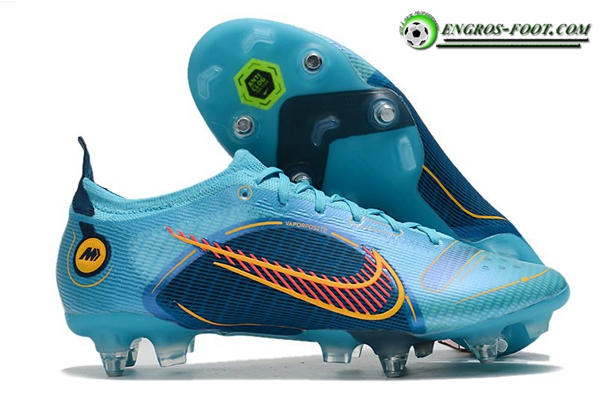 Nike Chaussures de Foot Mercurial Vapor XIV Elite SG Bleu