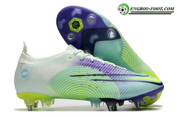 Nike Chaussures de Foot Mercurial Dream Speed Vapor 14 Elite SG Pourpre/Vert