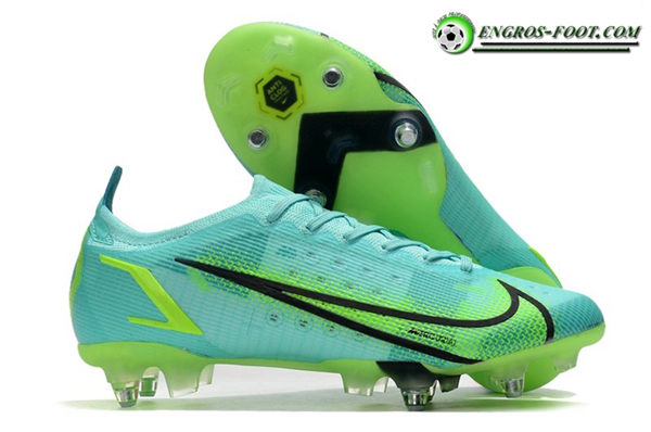 Nike Chaussures de Foot Mercurial Vapor XIV Elite SG PRO Anti Clog Vert