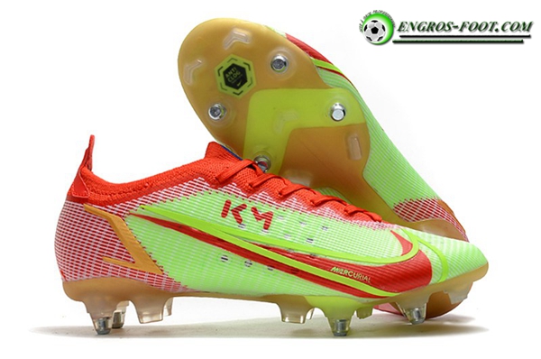 Nike Chaussures de Foot Mercurial Vapor XIV Elite SG PRO Anti Clog Vert