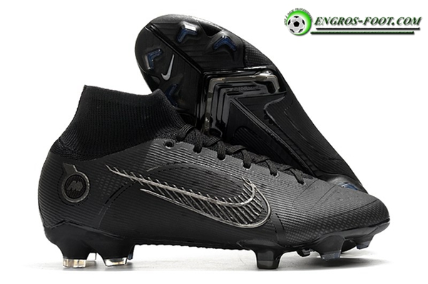 Nike Chaussures de Foot Mercurial Superfly 8 Elite FG Noir