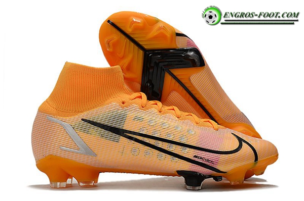 Nike Chaussures de Foot Superfly 8 Elite FG Orange