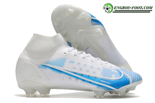 Nike Chaussures de Foot Superfly 8 Elite FG Blanc