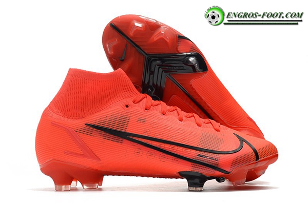 Nike Chaussures de Foot Superfly 8 Elite FG Rouge