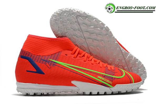 Nike Chaussures de Foot Superfly 8 Academy TF Rouge