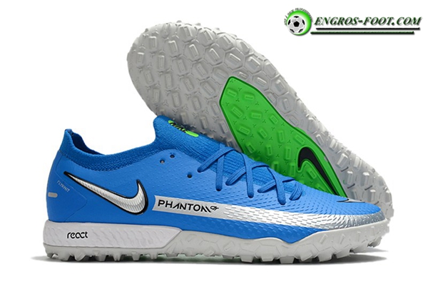 Nike Chaussures de Foot Phantom GT Pro TF Bleu